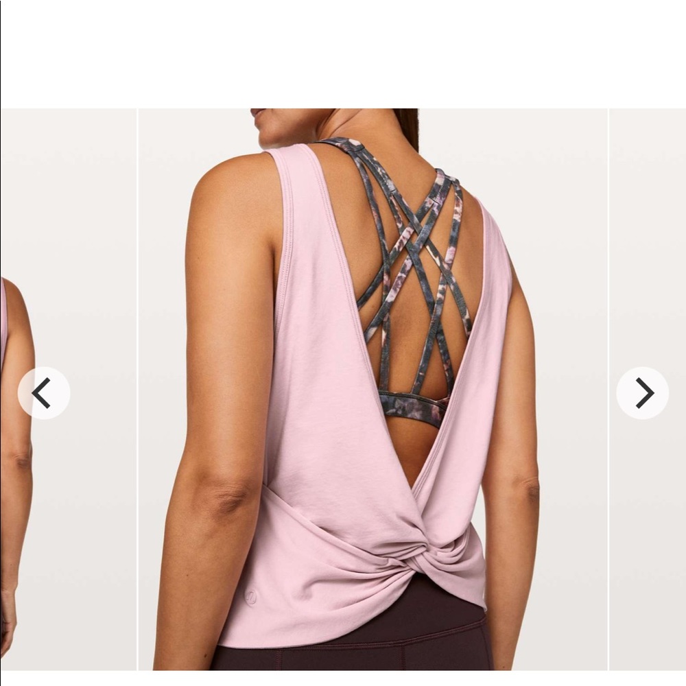 Lululemon Twist It Tank Sz6